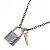 Collana a forma di lucchetto Valentine Louis Vuitton Nero