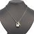 Collana a forma di lucchetto Valentine Louis Vuitton Nero - vista 6
