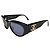 Gafas de sol negras con logo CC dorado Chanel 04152 Negro