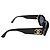 Gafas de sol negras con logo CC dorado Chanel 04152 Negro - vista 2