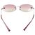 Gafas de sol sin montura Chanel CC logo con tinte rosa 4002 - vista 4