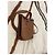 Hermès Evelyne Handtasche aus Leder Camel Kamel - Ansicht 7