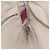 PRADA Borsa Tote Tela Camoscio Beige Viola Argento Auth hk2041 Porpora - vista 19