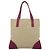 PRADA Borsa Tote Tela Camoscio Beige Viola Argento Auth hk2041 Porpora - vista 2