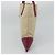 PRADA Borsa Tote Tela Camoscio Beige Viola Argento Auth hk2041 Porpora - vista 4