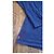 T-shirt a maniche lunghe Levi's blu navy con logo multicolore - vista 5