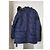 Parka Redskins con cappuccio in pelliccia blu navy e nero - vista 2