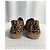 Espadrilles à semelle plate en toile marron avec imprimé léopard de Saint Laurent - vue 10