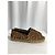 Espadrilles à semelle plate en toile marron avec imprimé léopard de Saint Laurent - vue 8