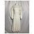 Chloé Abito midi a coste con collet Chloe in lana crema Bianco Crudo - vista 6