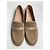 Mocassini Maxime Logo Gianvito Rossi in suede marrone Rosso - vista 13