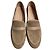 Mocassini Maxime Logo Gianvito Rossi in suede marrone Rosso - vista 5