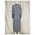 Autre Marque Rixo Elise Midi-Kleid aus Stretch-Jersey mit Blumenmuster in blauer Viskose - Ansicht 9