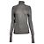 Isabel Marant Rollkragenpullover aus metallischem silbernem Viskose