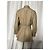 Camicia belted Max Mara Cuneo in cotone beige - vista 8