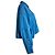 Camicia cropped Fendi con tasche in cotone blu Blu chiaro - vista 2