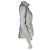 Off White Blouse zippée smockée Off-White en nylon blanc Écru - vue 2