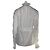 Off White Blouse zippée smockée Off-White en nylon blanc Écru - vue 3