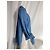 Autre Marque Camisa de manga obispo abotonada en algodón azul con botones de nácar Azul claro - vista 12