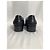 Christian Louboutin Lock Me Loafers in Black Leather - view 12