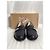 Christian Louboutin Lock Me Loafers in Black Leather - view 14