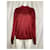 Alaïa Rollkragenpullover aus roter Viskose  - Ansicht 7