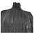 Balenciaga Turtleneck Rib Knit Sweater in Black Silk - view 3