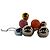 Anello ornato Dries Van Noten in ottone multicolore