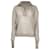 Khaite Jo Pullover aus Creme-Kaschmir Weiß Roh  - Ansicht 1