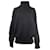 The row Der Rollkragenpullover aus schwarzer Merinowolle  - Ansicht 1