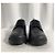 Sapatos Derby de couro preto com logo Loewe e aba no calcanhar - vista 12