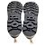 Sapatos Derby de couro preto com logo Loewe e aba no calcanhar - vista 5