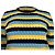 Gestreifter Rundhals-Pullover von Jason Wu aus mehrfarbiger Viskose - Ansicht 4