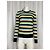 Gestreifter Rundhals-Pullover von Jason Wu aus mehrfarbiger Viskose - Ansicht 7