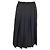 Comme Des Garcons Falda plisada Comme des Garçons en lana negra Negro