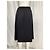 Comme Des Garcons Falda plisada Comme des Garçons en lana negra Negro - vista 8