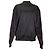 Pullover mit Stehkragen aus schwarzer Viskose mit gesticktem Alaïa-Logo