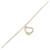 Tiffany & Co Pulseira charm Open Heart da Tiffany Rosa  ref.2028769