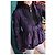 Giacca Moncler in seta blu scuro - vista 5