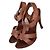 Sandali Bottega Veneta in pelle marrone