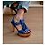 Sandali Etro in pelle azzurro chiaro Blu chiaro - vista 19