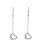 Elsa Peretti Tiffany & Co Orecchini a pendente Open Heart Tiffany
