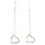Elsa Peretti Tiffany & Co Orecchini a pendente Open Heart Tiffany