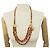 VINTAGE CHANEL GÜRTEL 1984 KETTE & VERFLOCHENES LEDER MEDAILLON T65-78 Golden - Ansicht 2