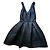 Maje Kleid Dunkelblau aus Polyester