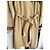Gabardina Manoush de algodón beige - vista 8