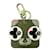 Louis Vuitton Vernis Portoc Animal Face Keychain Brown Leather Enamel  ref.2029573