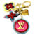 Louis Vuitton Bijoux Sac Candy Bag Charm Keychain Multiple colors Golden Metal Plastic  ref.2029698