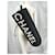 Chanel yoga mat black with CC logo White Silver hardware - view 2