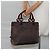 PRADA Borsa a mano in nylon marrone Auth ti2669 - vista 23